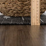 Frankville Black&White All Over Performance Outdoor Rug - Ornate Home