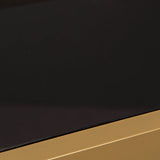 Frankwell Gold Finish Bookcase (Online Special Price) - Ornate Home