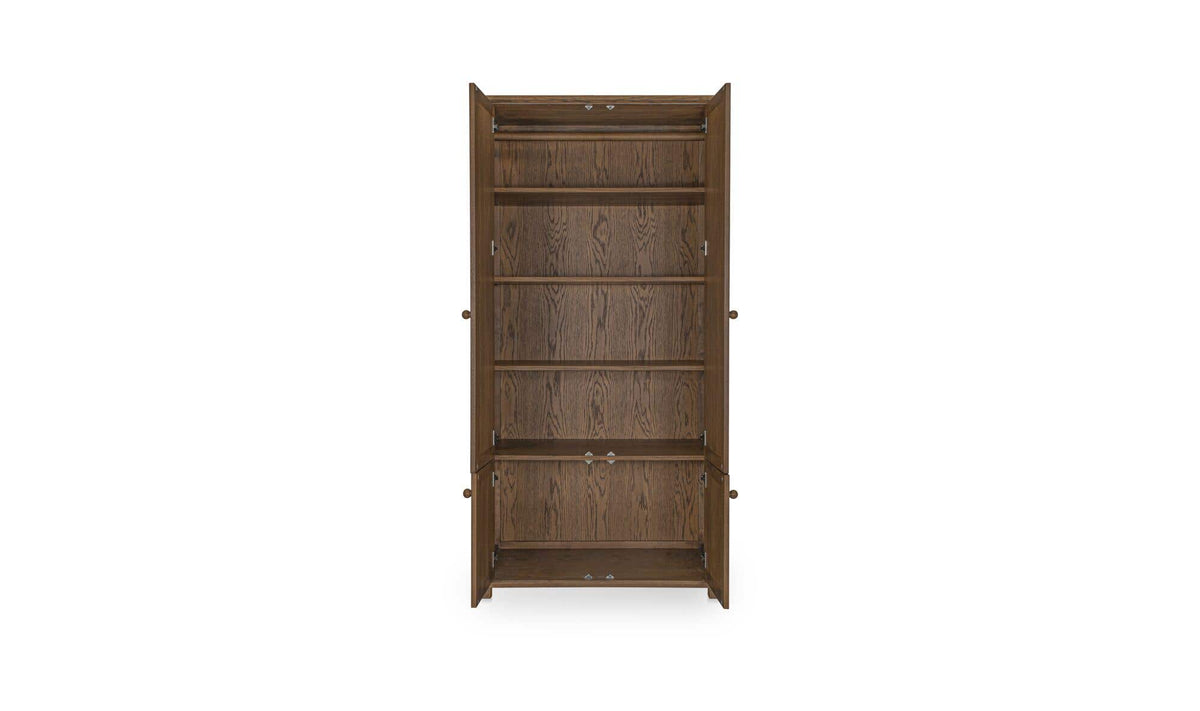 Frans Brown Tall Cabinet - Ornate Home