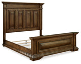 Frantanna Brown California King Panel Bed (Online Special Price) - Ornate Home
