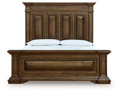 Frantanna Brown California King Panel Bed - Ornate Home