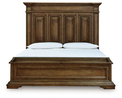 Frantanna Brown California King Panel Storage Bed - Ornate Home
