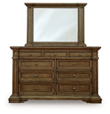Frantanna Brown Dresser and Mirror - Ornate Home