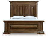 Frantanna Brown King Panel Bed (Online Special Price) - Ornate Home