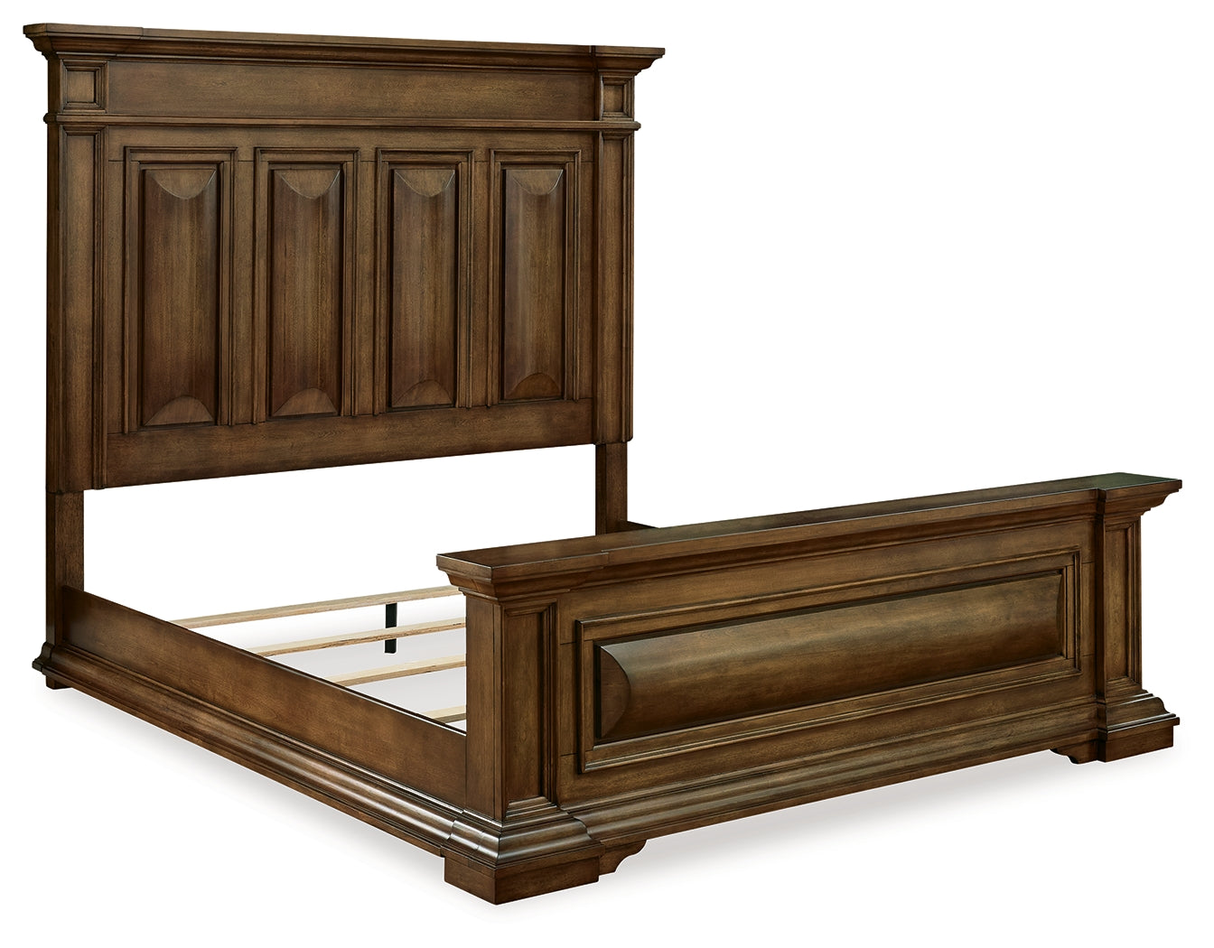Frantanna Brown King Panel Bed - Ornate Home
