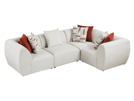 Franz Beige 4-Piece Modular Sectional - Ornate Home