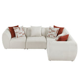 Franz Beige 4-Piece Modular Sectional - Ornate Home
