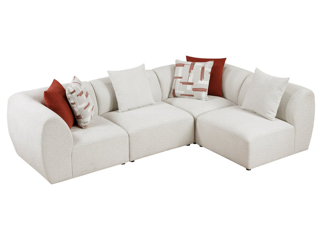 Franz Beige 4-Piece Modular Sectional - Ornate Home