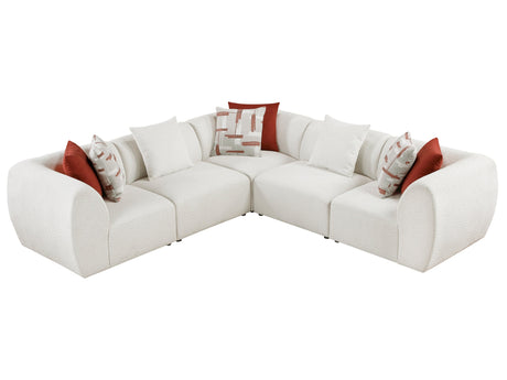 Franz Beige 5-Piece Modular Sectional - Ornate Home