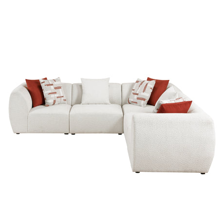 Franz Beige 5-Piece Modular Sectional - Ornate Home