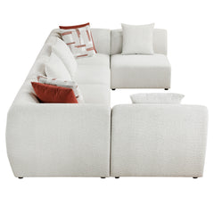 Franz Beige 6-Piece Modular Sectional - Ornate Home