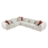 Franz Beige 6-Piece Modular Sectional - Ornate Home