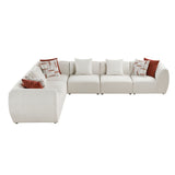 Franz Beige 6-Piece Modular Sectional - Ornate Home