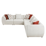 Franz Beige 6-Piece Modular Sectional - Ornate Home