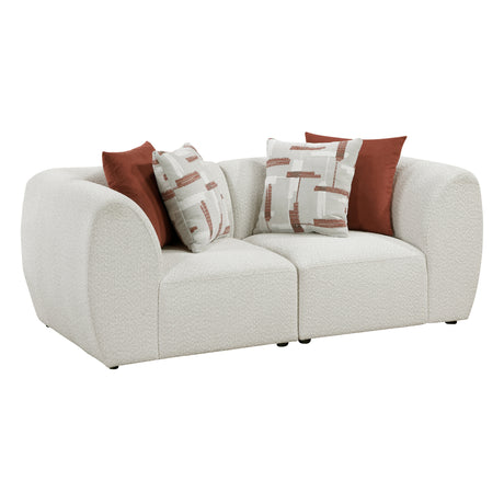 Franz Beige Loveseat - Ornate Home