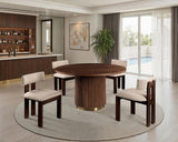 Frascone Brown 5 Pc. Dining Table Set - Ornate Home