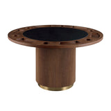 Frascone Brown Game Table - Ornate Home