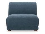 Fraser Deep Blue Slipper Chair - Ornate Home