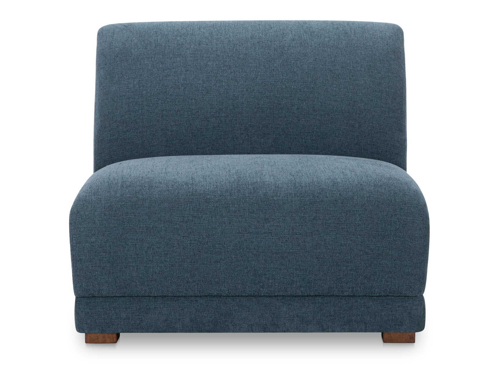 Fraser Deep Blue Slipper Chair - Ornate Home