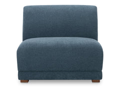 Fraser Deep Blue Slipper Chair - Ornate Home