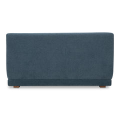 Fraser Deep Blue Wedge Slipper Chair - Ornate Home