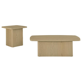 Fraser Greige Coffee Table Set - Ornate Home