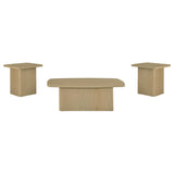 Fraser Greige Coffee Table Set - Ornate Home