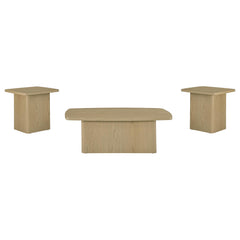 Fraser Greige Coffee Table Set - Ornate Home