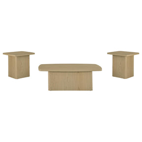 Fraser Greige Coffee Table Set - Ornate Home