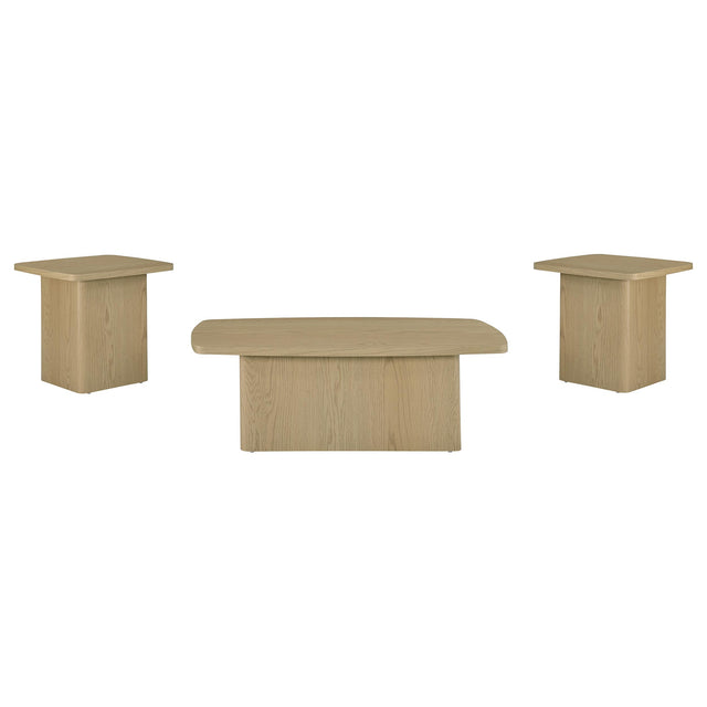 Fraser Greige Coffee Table Set - Ornate Home