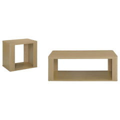 Fraser Greige Coffee Table Set - Ornate Home