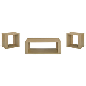 Fraser Greige Coffee Table Set - Ornate Home