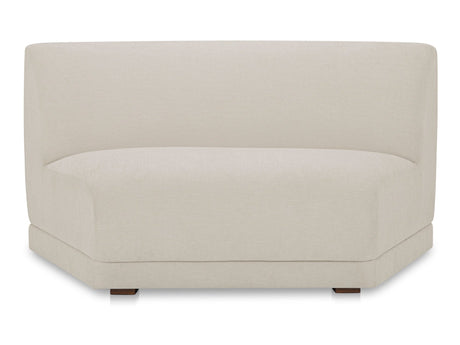 Fraser Off White Wedge Slipper Chair - Ornate Home