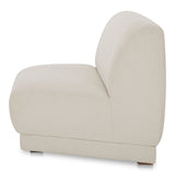 Fraser Off White Wedge Slipper Chair - Ornate Home