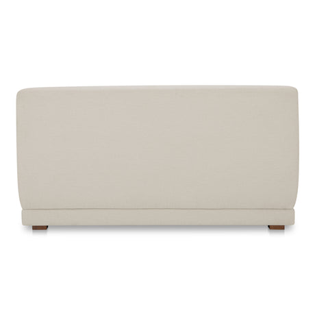 Fraser Off White Wedge Slipper Chair - Ornate Home