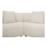 Fraser White 2 Piece Modular Sofa - Ornate Home