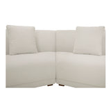 Fraser White 4 Piece Modular Sectional - Ornate Home