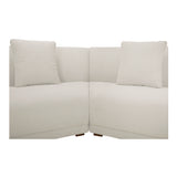 Fraser White  5 Piece Modular Sectional - Ornate Home
