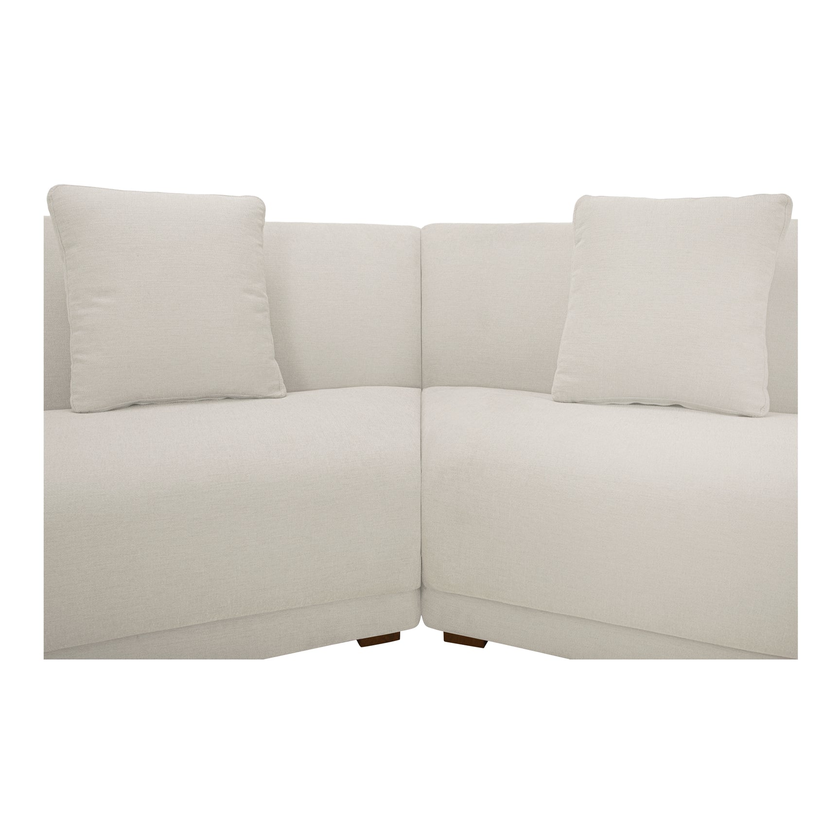 Fraser White  5 Piece Modular Sectional - Ornate Home