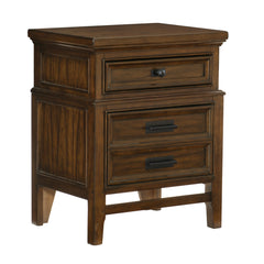 Frazier Park Brown Cherry 4-piece Queen Bedroom Set - Ornate Home
