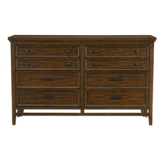 Frazier Park Brown Cherry 4-piece Queen Bedroom Set - Ornate Home