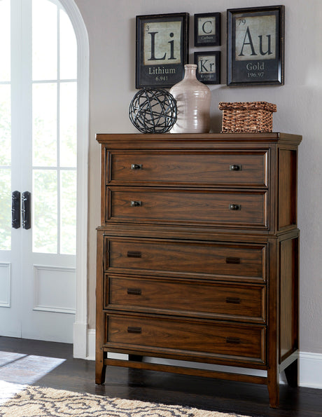 Frazier Park Brown Cherry Chest - Ornate Home