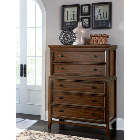 Frazier Park Brown Cherry Chest - Ornate Home
