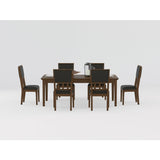 Frazier Park Brown Cherry Extendable Dining Table - Ornate Home
