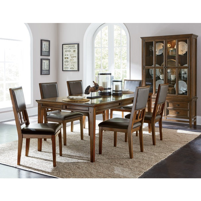 Frazier Park Brown Cherry Extendable Dining Table - Ornate Home