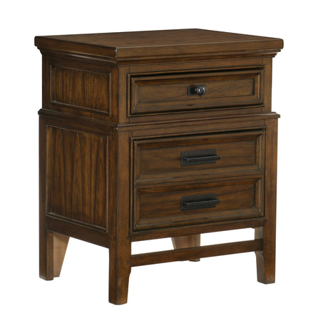 Frazier Park Brown Cherry Nightstand - Ornate Home