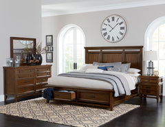 Frazier Park Brown Cherry Nightstand - Ornate Home
