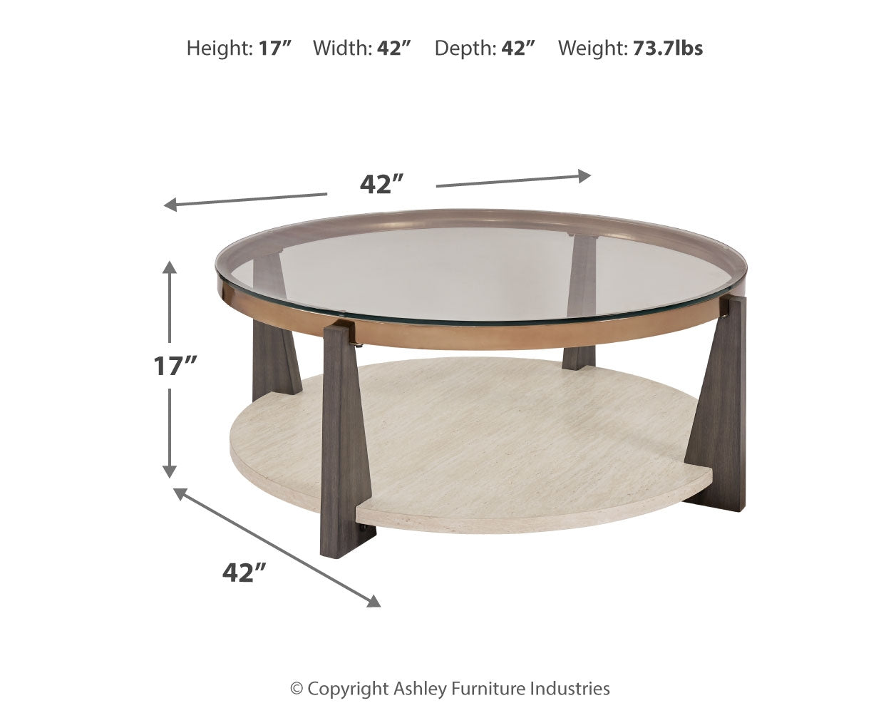 Frazwa Multi Coffee Table (Online Special Price) - Ornate Home