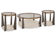 Frazwa Multi Coffee Table and 2 End Tables - Ornate Home