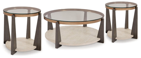 Frazwa Multi Coffee Table and 2 End Tables - Ornate Home